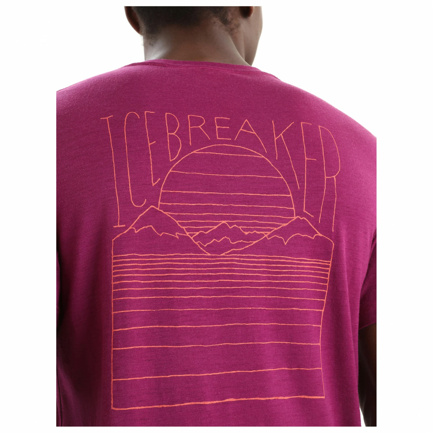 Icebreaker Tech Lite II S/S Tee Mountain Sunset - Merino Shirt 7 Icebreaker Tech Lite II S/S Tee Mountain Sunset - Merino Shirt - Image 5