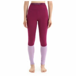 Icebreaker Women's 125 Zoneknit Leggings - Merino Base Layer -Outdoor Equipment Sales Shop icebreaker womens 125 zoneknit leggings merino base layer detail 3