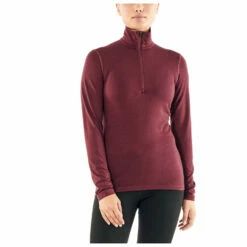 Icebreaker Women's 200 Oasis L/S Half Zip - Merino Base Layer 6 Icebreaker Women's 200 Oasis L/S Half Zip - Merino Base Layer -Outdoor Equipment Sales Shop icebreaker womens 200 oasis l s half zip merino base layer detail 2