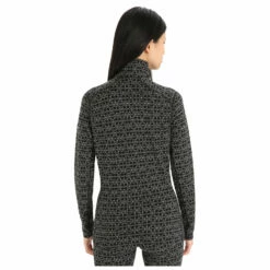 Icebreaker Women's 250 Vertex L/S Half Zip Alpine Geo - Merino Base Layer 10 Icebreaker Women's 250 Vertex L/S Half Zip Alpine Geo - Merino Base Layer -Outdoor Equipment Sales Shop icebreaker womens 250 vertex l s half zip alpine geo merino base layer detail 3