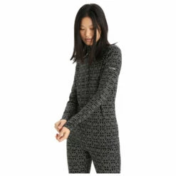 Icebreaker Women's 250 Vertex L/S Half Zip Alpine Geo - Merino Base Layer 12 Icebreaker Women's 250 Vertex L/S Half Zip Alpine Geo - Merino Base Layer -Outdoor Equipment Sales Shop icebreaker womens 250 vertex l s half zip alpine geo merino base layer detail 5