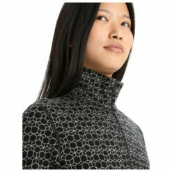 Icebreaker Women's 250 Vertex L/S Half Zip Alpine Geo - Merino Base Layer 13 Icebreaker Women's 250 Vertex L/S Half Zip Alpine Geo - Merino Base Layer -Outdoor Equipment Sales Shop icebreaker womens 250 vertex l s half zip alpine geo merino base layer detail 6