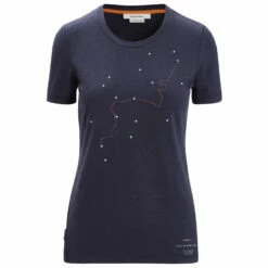 Icebreaker Women's Central Classic S/S Tour Du Mont Blanc - Merino Shirt