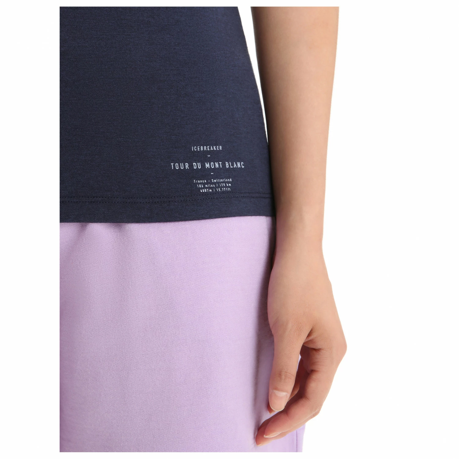 Icebreaker Women's Central Classic S/S Tour Du Mont Blanc - Merino Shirt 8 Icebreaker Women's Central Classic S/S Tour Du Mont Blanc - Merino Shirt - Image 6