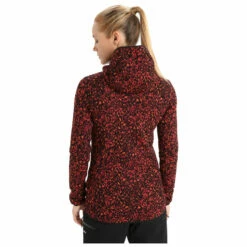 Icebreaker Women's Elemental L/S Zip Hood Lichen - Hoodie -Outdoor Equipment Sales Shop icebreaker womens elemental l s zip hood lichen hoodie detail 3