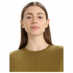 Icebreaker Women's Merino Linen S/S Tee - Merino Shirt -Outdoor Equipment Sales Shop icebreaker womens merino linen s s tee merino shirt detail 5