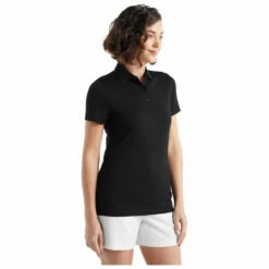 Icebreaker Women's Tech Lite II S/S Polo - Merino Shirt 9 Icebreaker Women's Tech Lite II S/S Polo - Merino Shirt -Outdoor Equipment Sales Shop icebreaker womens tech lite ii s s polo merino shirt detail 3