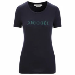 Icebreaker Women's Tech Lite II S/S Tee Moon Phase - Merino Shirt