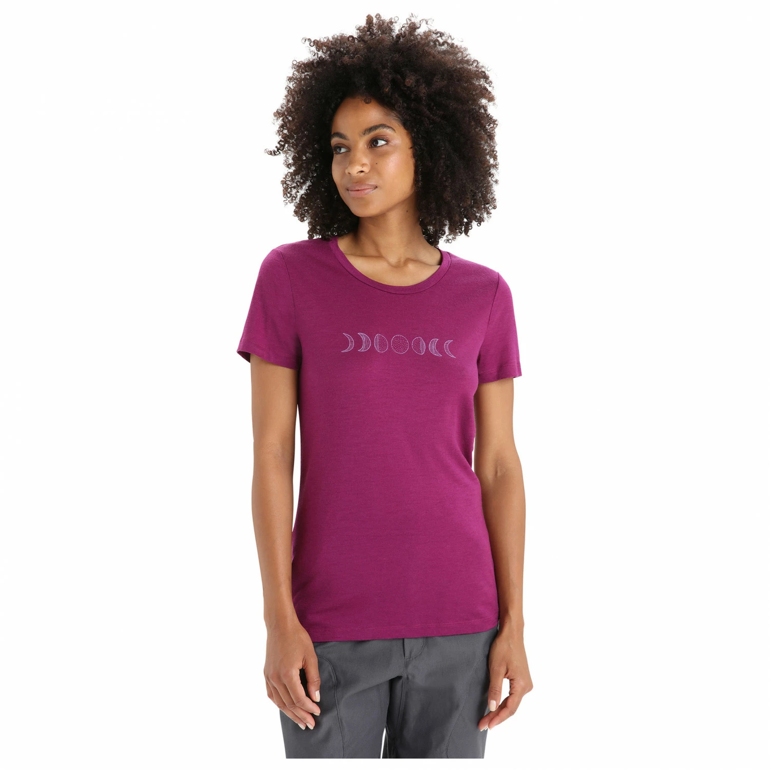 Icebreaker Women's Tech Lite II S/S Tee Moon Phase - Merino Shirt 5 Icebreaker Women's Tech Lite II S/S Tee Moon Phase - Merino Shirt - Image 3