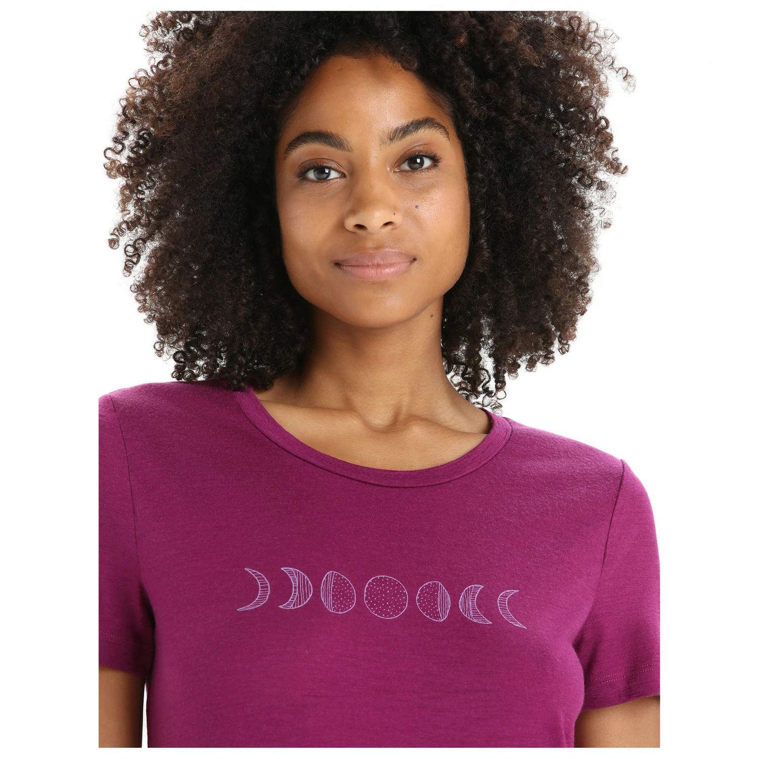 Icebreaker Women's Tech Lite II S/S Tee Moon Phase - Merino Shirt 7 Icebreaker Women's Tech Lite II S/S Tee Moon Phase - Merino Shirt - Image 5