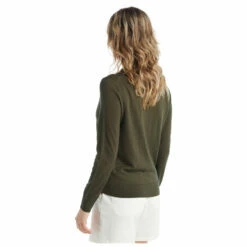 Icebreaker Women's Wilcox L/S Sweater - Merino Jumper 10 Icebreaker Women's Wilcox L/S Sweater - Merino Jumper -Outdoor Equipment Sales Shop icebreaker womens wilcox l s sweater merino jumper detail 2