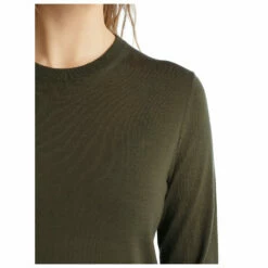 Icebreaker Women's Wilcox L/S Sweater - Merino Jumper 12 Icebreaker Women's Wilcox L/S Sweater - Merino Jumper -Outdoor Equipment Sales Shop icebreaker womens wilcox l s sweater merino jumper detail 4