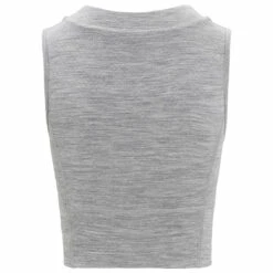 Icebreaker Women's Zoneknit Cropped Bra-Tank Geodetic - Sports Bra -Outdoor Equipment Sales Shop icebreaker womens zoneknit cropped bra tank geodetic sports bra detail 2