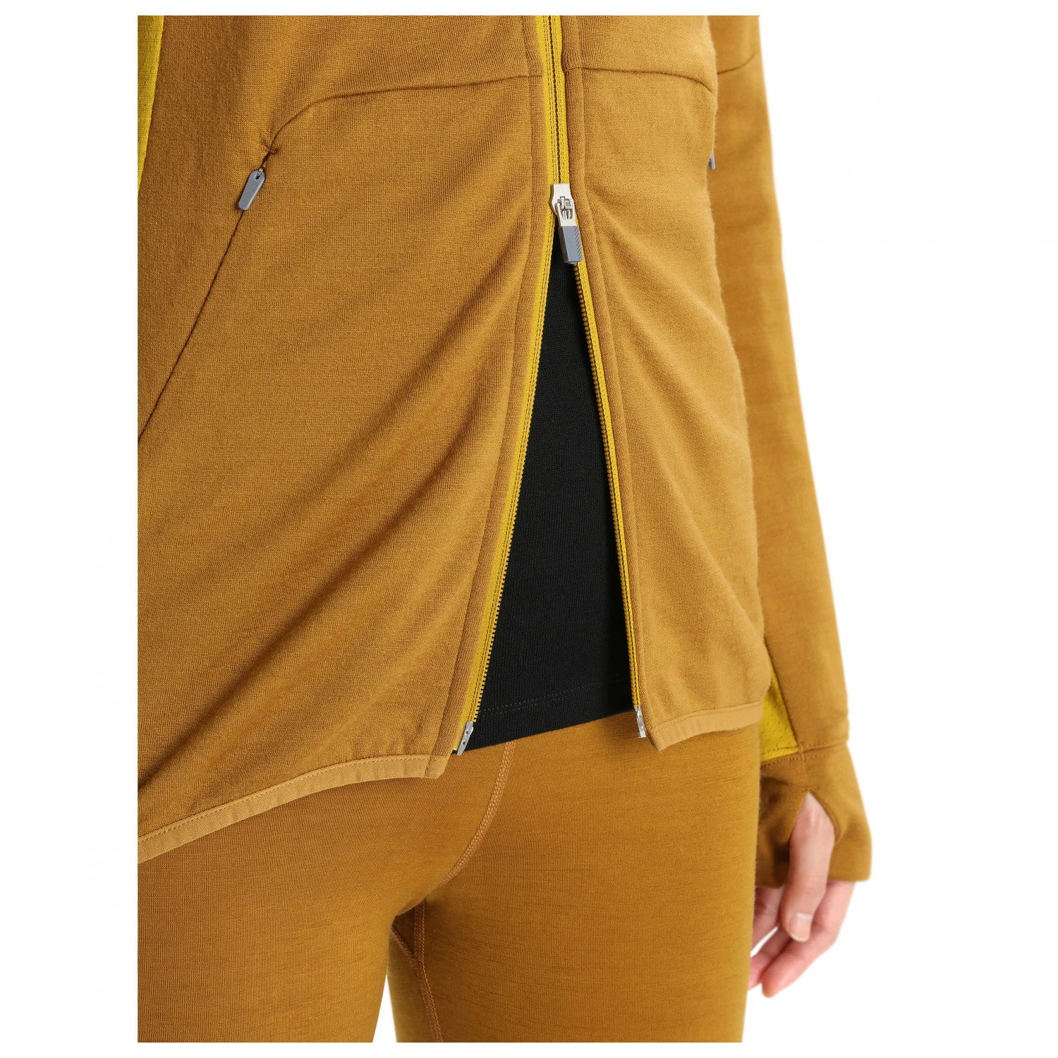 Icebreaker Women's Zoneknit L/S Zip Hoodie - Hoodie 11 Icebreaker Women's Zoneknit L/S Zip Hoodie - Hoodie - Image 9