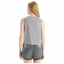 Icebreaker Women's Zoneknit Tank - Tank Top -Outdoor Equipment Sales Shop icebreaker womens zoneknit tank tank top detail 4