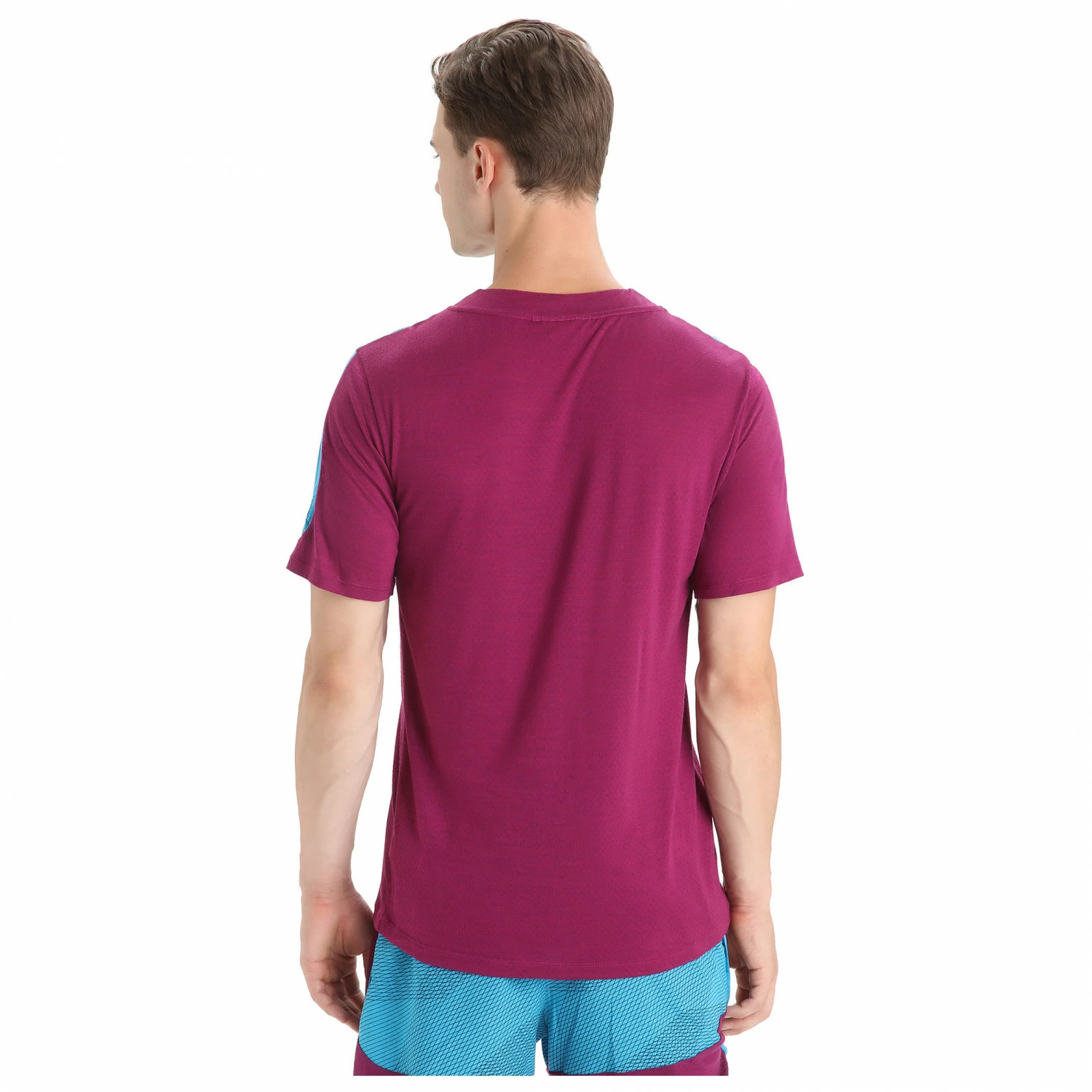 Icebreaker Zoneknit S/S Tee Geodetic - Merino Base Layer 6 Icebreaker Zoneknit S/S Tee Geodetic - Merino Base Layer - Image 4
