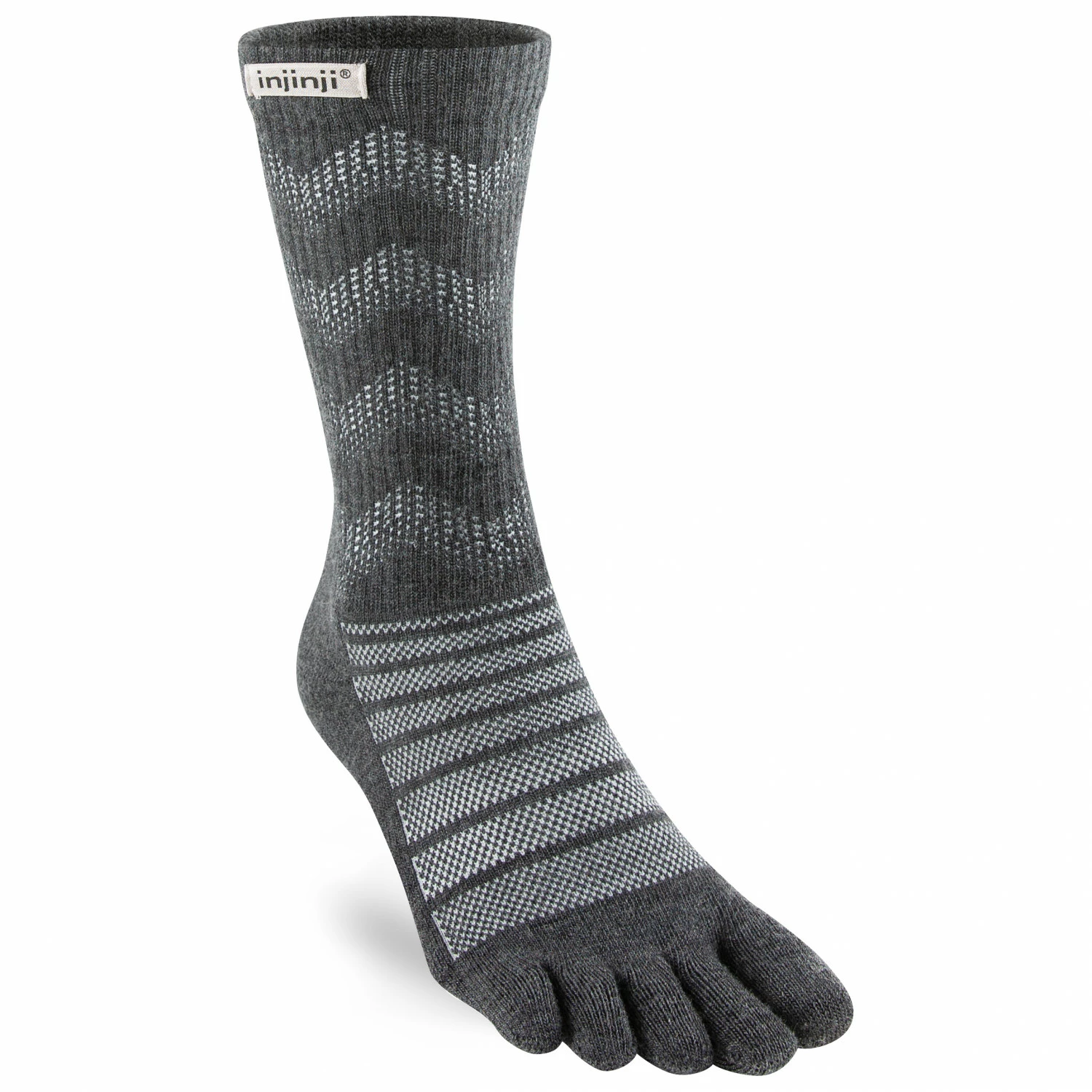 Injinji Outdoor Midweight Crew Wool - Walking Socks 3 Injinji Outdoor Midweight Crew Wool - Walking Socks