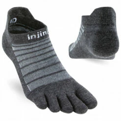 Injinji Run Lightweight No Show Wool - Running Socks 6 Injinji Run Lightweight No Show Wool - Running Socks -Outdoor Equipment Sales Shop injinji run lightweight no show wool running socks detail 2