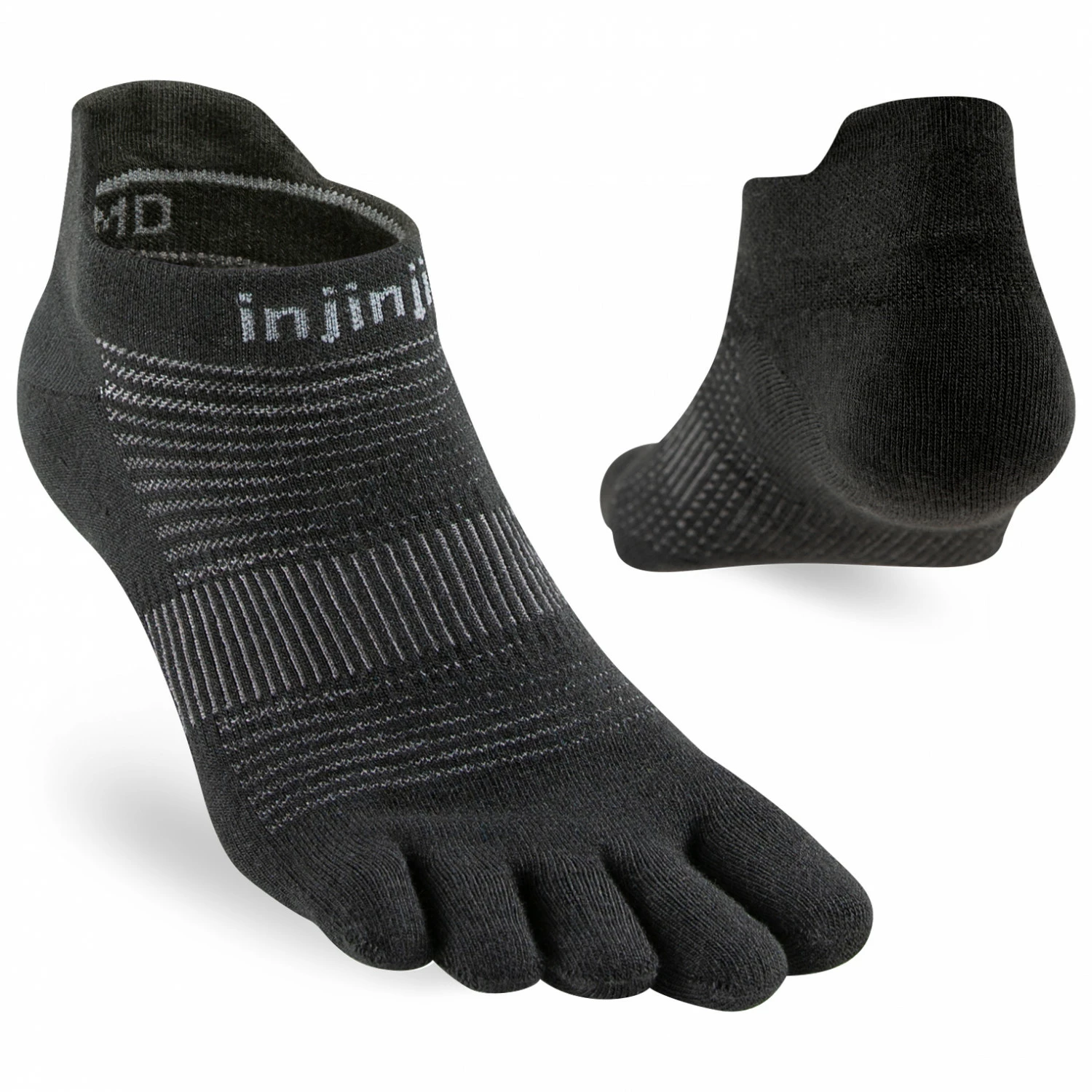 Injinji Run Original Weight No Show - Running Socks 4 Injinji Run Original Weight No Show - Running Socks - Image 2