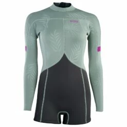 ION Women's Wetsuit Amaze Shorty 2.0 L/S Back Zip - Wet Suit