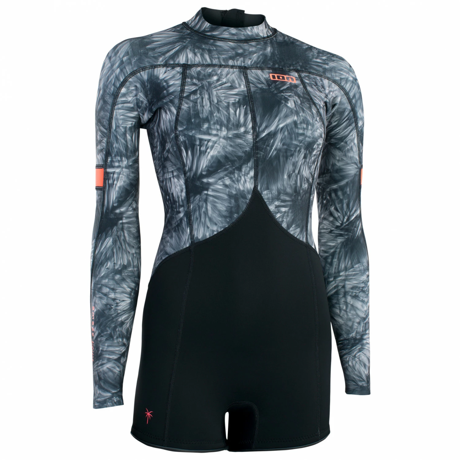 ION Women's Wetsuit Amaze Shorty 2.0 L/S Back Zip - Wet Suit 4 ION Women's Wetsuit Amaze Shorty 2.0 L/S Back Zip - Wet Suit - Image 2