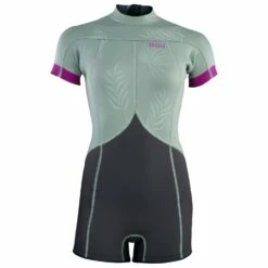ION Women's Wetsuit Amaze Shorty 2.5 S/S Back Zip - Wet Suit