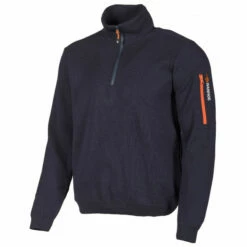 Ivanhoe Of Sweden Hadar Half Zip - Wool Jumper