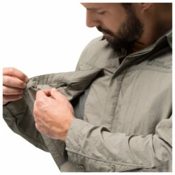 Jack Wolfskin Diskovera L/S Shirt - Shirt -Outdoor Equipment Sales Shop jack wolfskin diskovera l s shirt shirt detail 7
