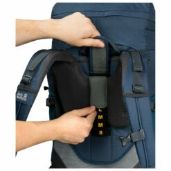 Jack Wolfskin Highland Trail 55+5 - Walking Backpack -Outdoor Equipment Sales Shop jack wolfskin highland trail 55 5 walking backpack detail 8