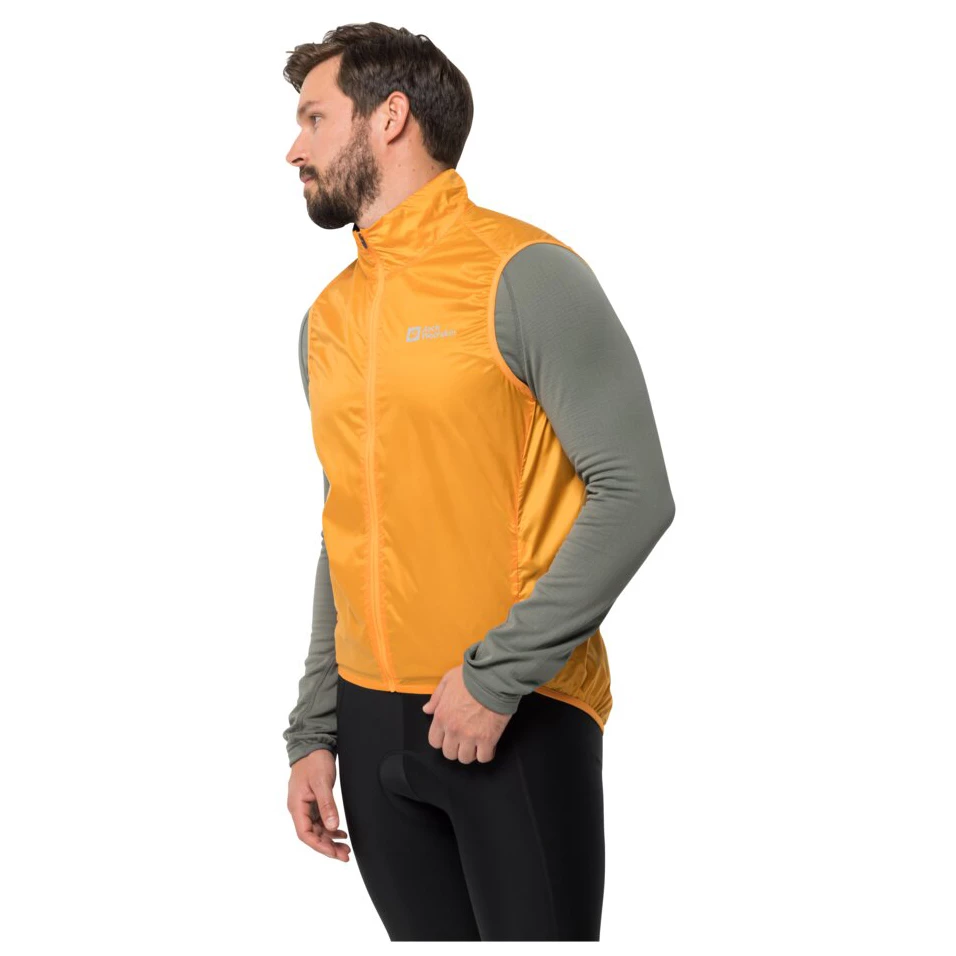 Jack Wolfskin Morobbia Wind Vest - Cycling Vest 4 Jack Wolfskin Morobbia Wind Vest - Cycling Vest - Image 2