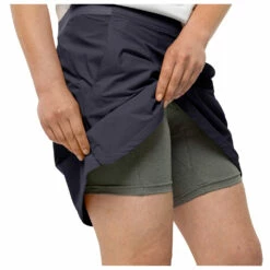 Jack Wolfskin Women's Hilltop Trail Skort - Skirt 13 Jack Wolfskin Women's Hilltop Trail Skort - Skirt -Outdoor Equipment Sales Shop jack wolfskin womens hilltop trail skort skirt detail 6