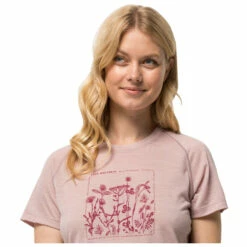 Jack Wolfskin Women's Kammweg Graphic S/S - Merino Shirt 9 Jack Wolfskin Women's Kammweg Graphic S/S - Merino Shirt -Outdoor Equipment Sales Shop jack wolfskin womens kammweg graphic s s merino shirt detail 4