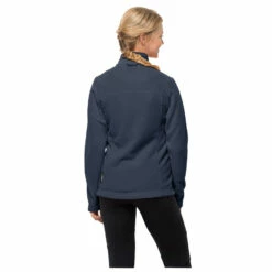 Jack Wolfskin Women's Kiruna Jacket - Fleece Jacket 9 Jack Wolfskin Women's Kiruna Jacket - Fleece Jacket -Outdoor Equipment Sales Shop jack wolfskin womens kiruna jacket fleece jacket detail 3
