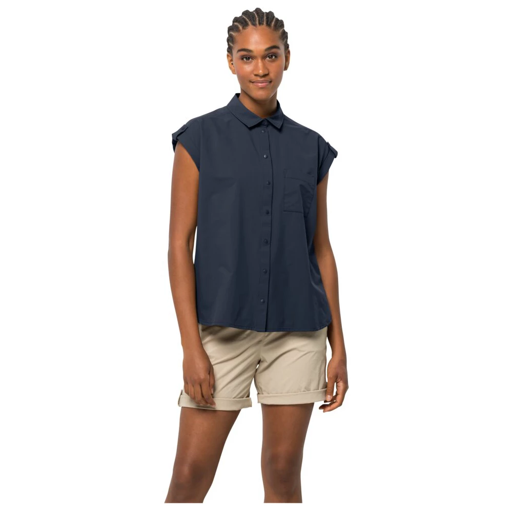 Jack Wolfskin Women's Light Wander Shirt - Blouse 4 Jack Wolfskin Women's Light Wander Shirt - Blouse - Image 2