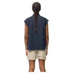Jack Wolfskin Women's Light Wander Shirt - Blouse 9 Jack Wolfskin Women's Light Wander Shirt - Blouse -Outdoor Equipment Sales Shop jack wolfskin womens light wander shirt blouse detail 3