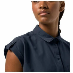 Jack Wolfskin Women's Light Wander Shirt - Blouse 10 Jack Wolfskin Women's Light Wander Shirt - Blouse -Outdoor Equipment Sales Shop jack wolfskin womens light wander shirt blouse detail 4