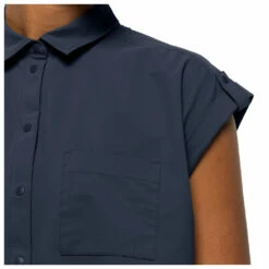 Jack Wolfskin Women's Light Wander Shirt - Blouse 11 Jack Wolfskin Women's Light Wander Shirt - Blouse -Outdoor Equipment Sales Shop jack wolfskin womens light wander shirt blouse detail 5