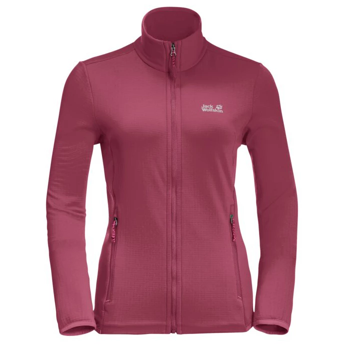 Jack Wolfskin Women's Peak Grid Fleece - Fleece Jacket 3 Jack Wolfskin Women's Peak Grid Fleece - Fleece Jacket