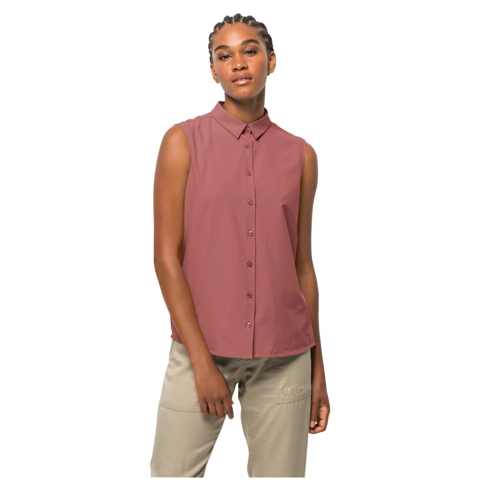 Jack Wolfskin Women's Sonora Sleeveless Shirt - Blouse 4 Jack Wolfskin Women's Sonora Sleeveless Shirt - Blouse - Image 2