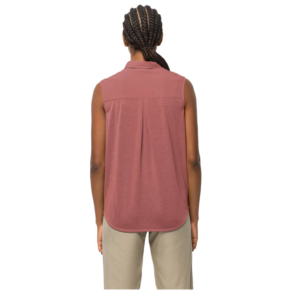 Jack Wolfskin Women's Sonora Sleeveless Shirt - Blouse 5 Jack Wolfskin Women's Sonora Sleeveless Shirt - Blouse - Image 3