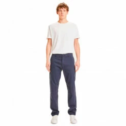 KnowledgeCotton Apparel Chuck Regular Chino Poplin Pant Vegan - Casual Trousers