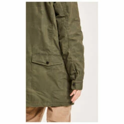 KnowledgeCotton Apparel Long Quilted Jacket Nordic Legacy - Winter Jacket -Outdoor Equipment Sales Shop knowledgecotton apparel long quilted jacket nordic legacy winter jacket detail 7