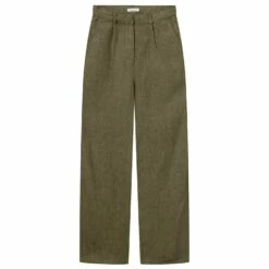 KnowledgeCotton Apparel Women's Loose Natural Linen Pants - Casual Trousers