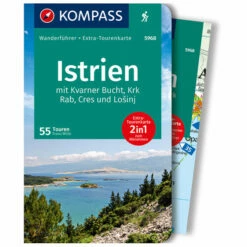 5968 Istrien M.Karte - Walking Guide Book