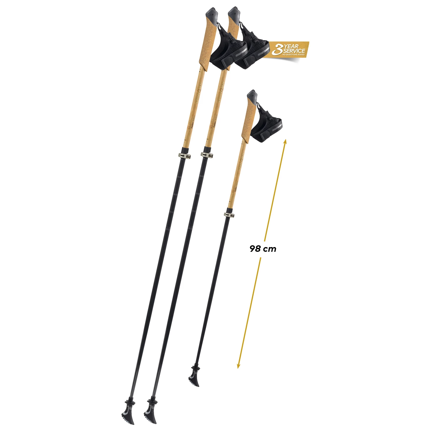 Komperdell Bayamo Carbon Vario - Nordic Walking Poles 4 Komperdell Bayamo Carbon Vario - Nordic Walking Poles - Image 2