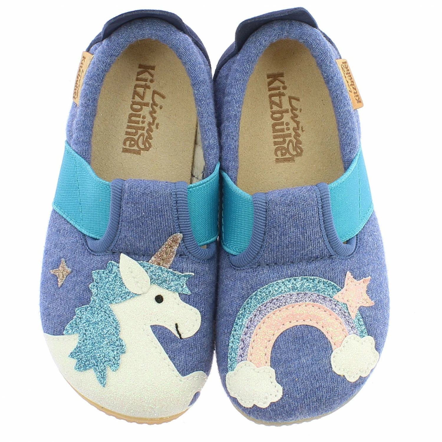 Living Kitzbühel Kid's T-Modell Einhorn&Regenbogen - Slippers 5 Living Kitzbühel Kid's T-Modell Einhorn&Regenbogen - Slippers - Image 3