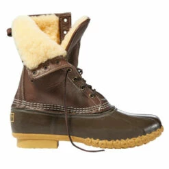 L.L.Bean Women's 10'' Shearling Bean Boot - Winter Boots