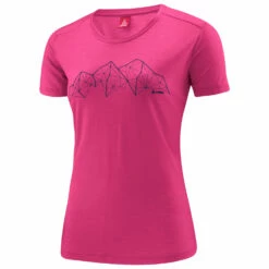 Loeffler Women's Printshirt Merino-Tencel - Merino Shirt