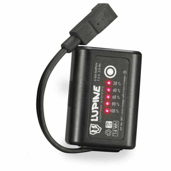 Lupine 2.0 Ah SmartCore FastClick - Rechargeable Battery 3 Lupine 2.0 Ah SmartCore FastClick - Rechargeable Battery