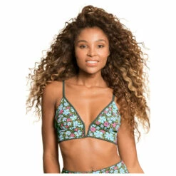 Maaji Women's Crocodile Green Parade - Bikini Top 8 Maaji Women's Crocodile Green Parade - Bikini Top -Outdoor Equipment Sales Shop maaji womens crocodile green parade bikini top detail 3
